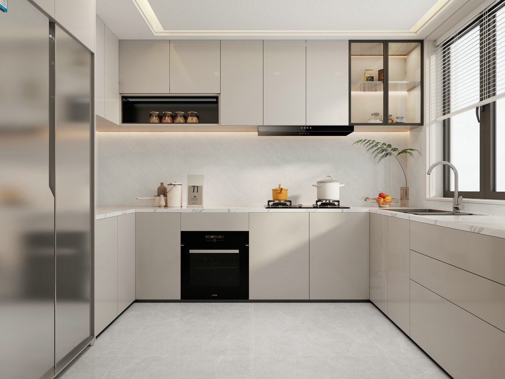 銀霜白灰效果圖