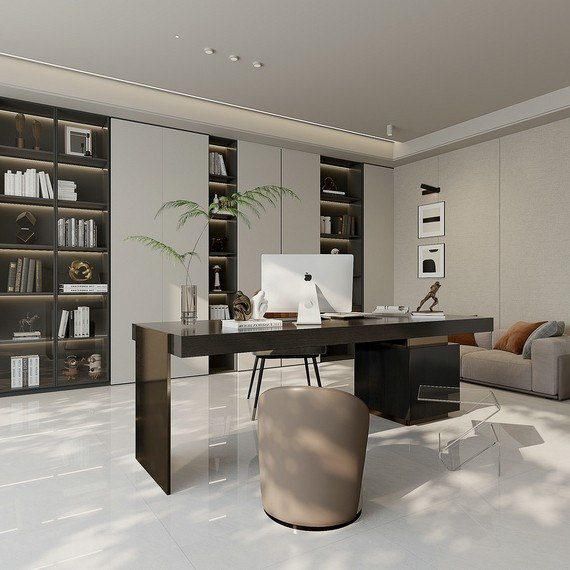 銀灰洞石效果圖